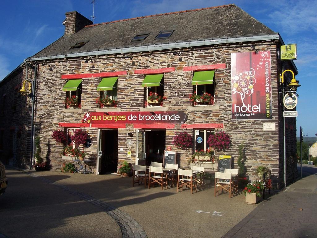 Hotel O2B Aux Berges de Brocéliande Beignon Buitenkant foto