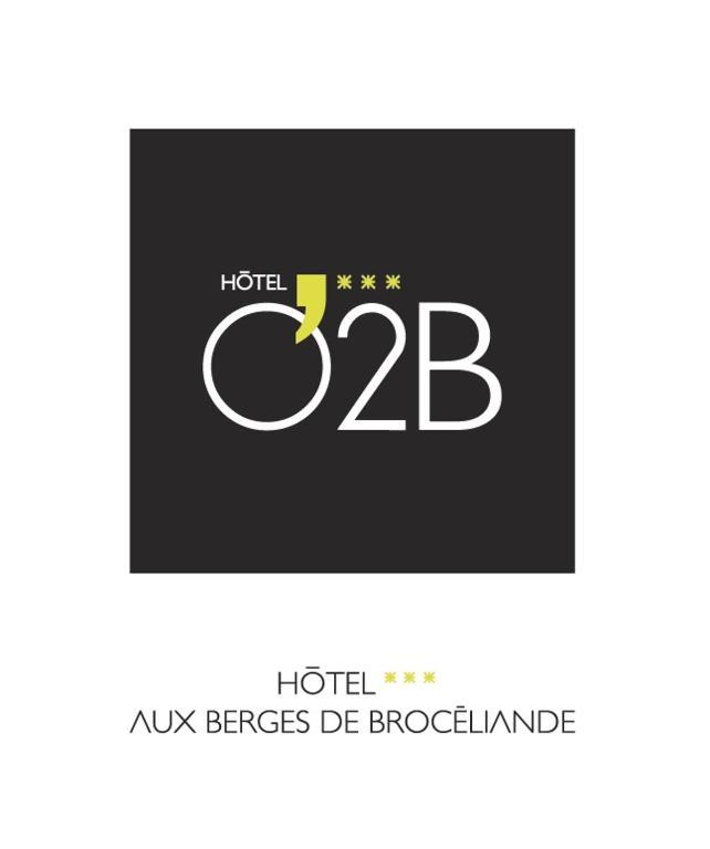 Hotel O2B Aux Berges de Brocéliande Beignon Kamer foto